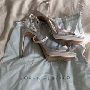 Satin Bridal Heels